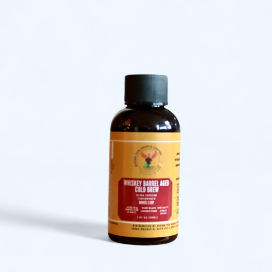 2oz Travel Whiskey barrel cold brew concentrate coffee-1