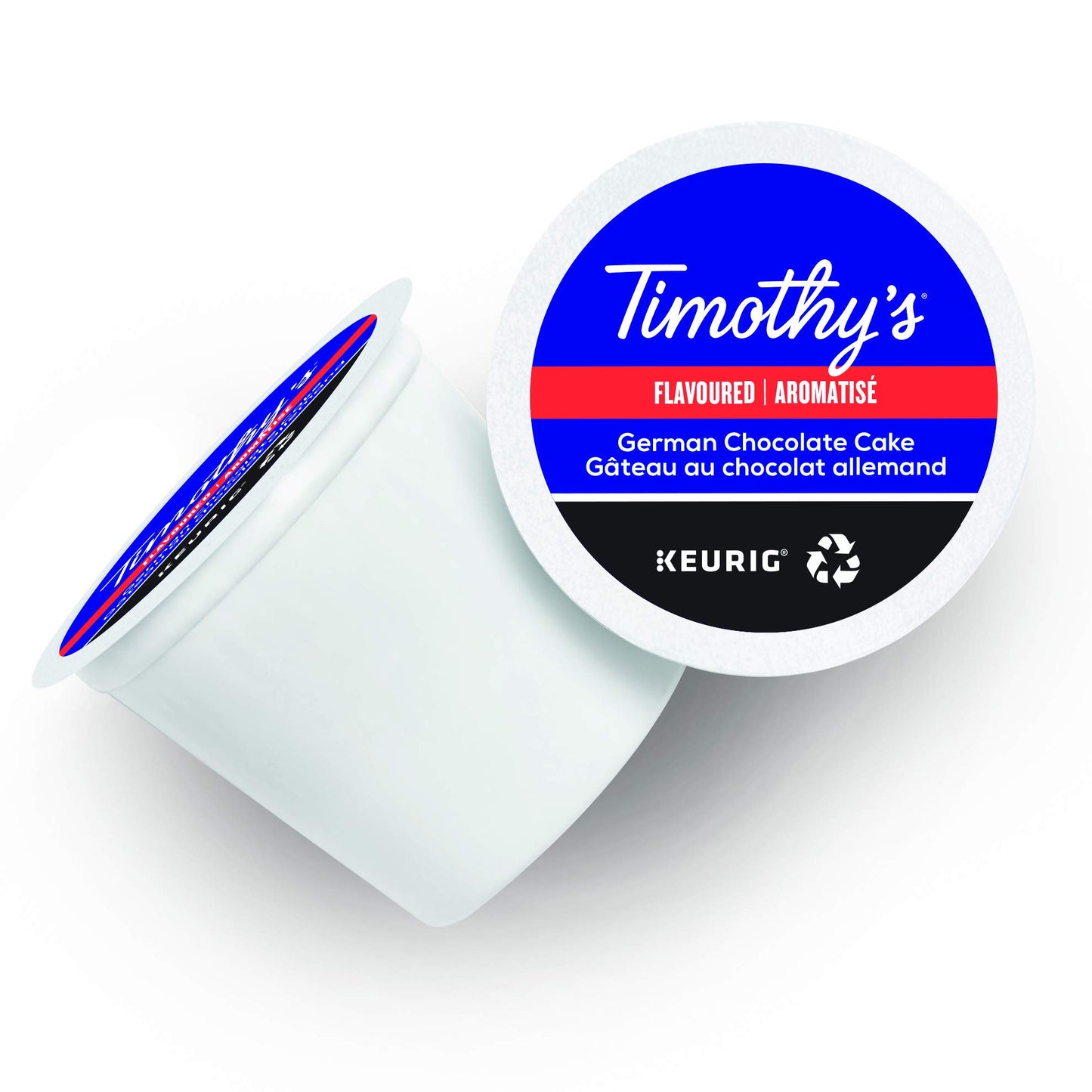 Timothy's German Chocolate Cake Coffee K-Cups for Keurig Brewers 96 Count