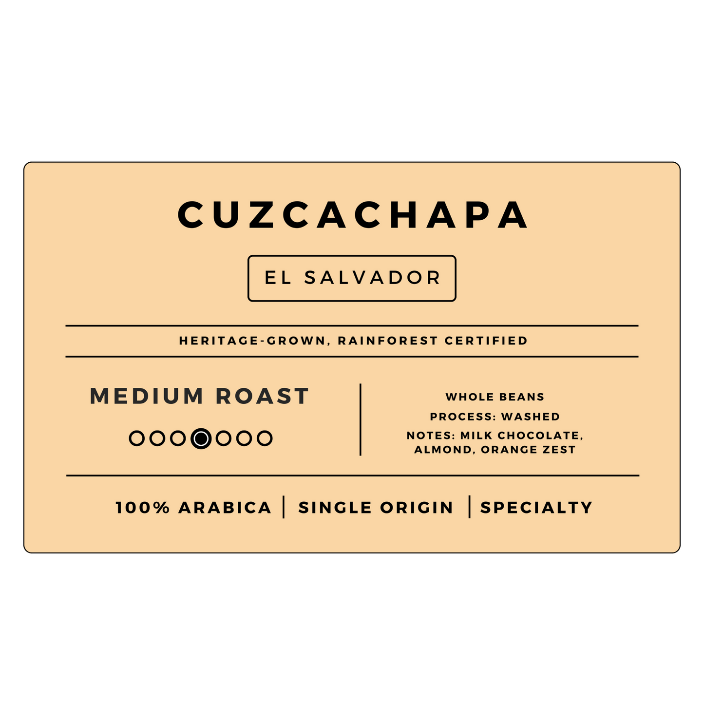 El Salvador Cuzcachapa | Medium-1