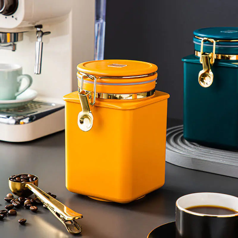 European Style Coffee Canister for Food Storage