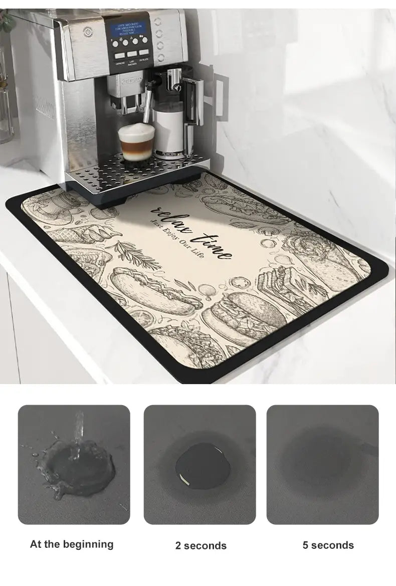Coffee Table Mat - Non-Slip, Heat Insulation Decor