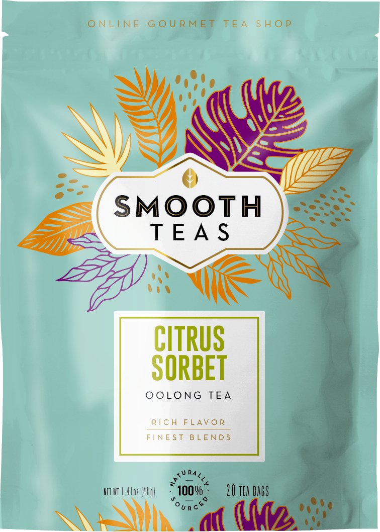 Citrus Sorbet Tea and a Huang Jin Gui tea base
