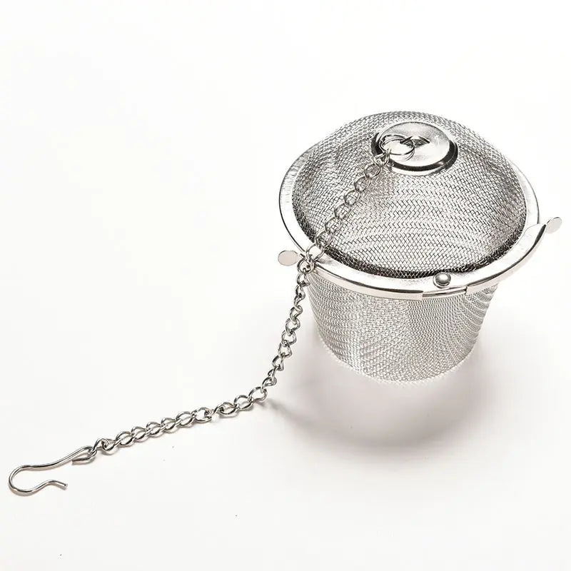 Stainless Steel Tea Ball Strainer - Creative Brewing Tool