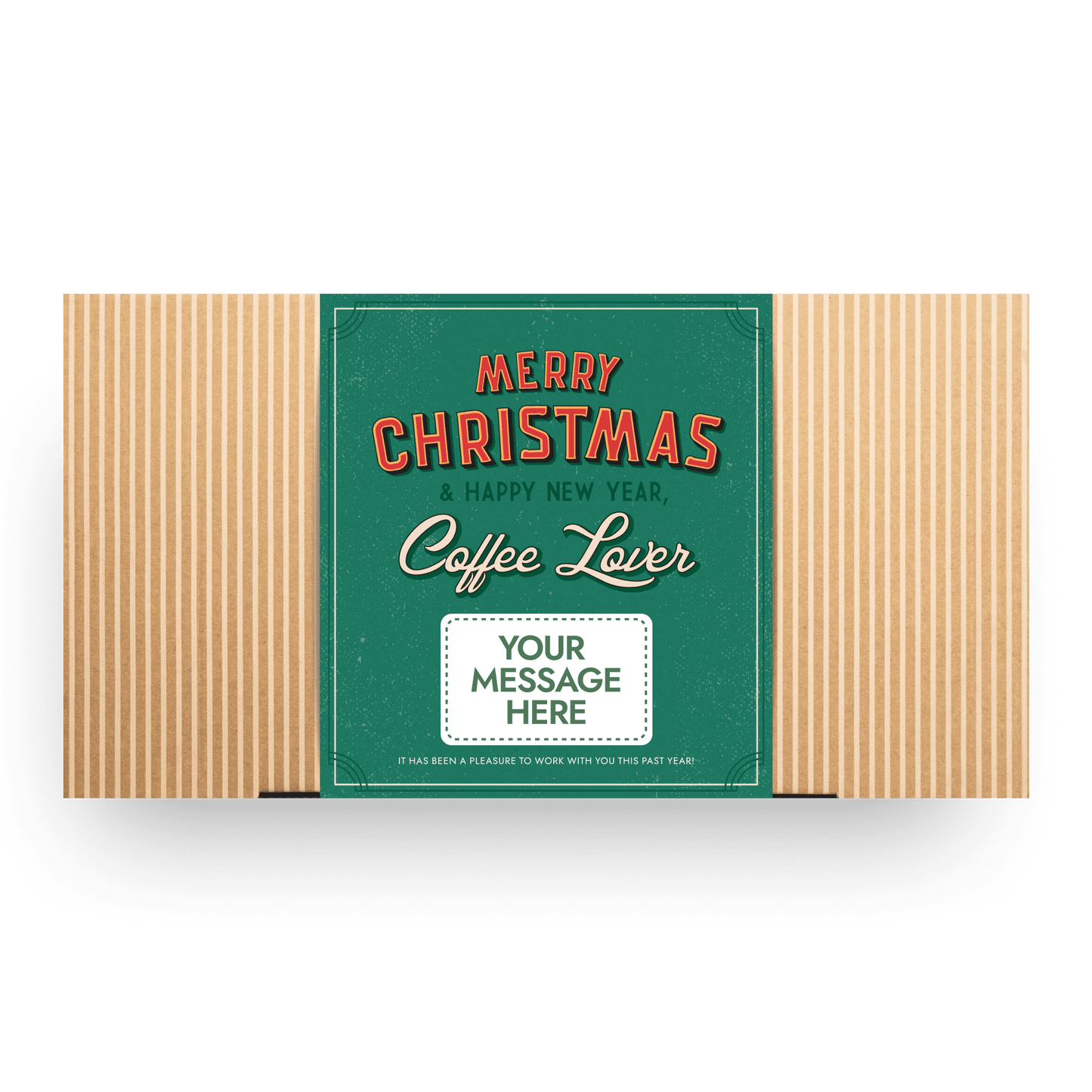 MERRY CHRISTMAS RETRO COFFEE GIFT BOX CUSTOM-3