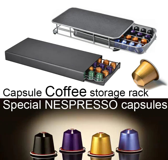 Nespresso Coffee Capsule Storage Rack (Drawer Type)