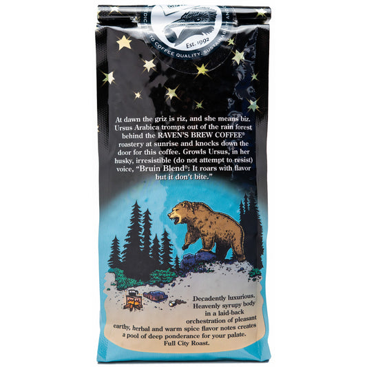 Raven's Brew Coffee Bruin Blend Coffee Bn (6x12OZ )