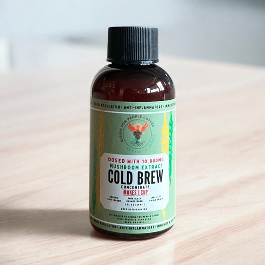 2oz Travel Happy Mushroom Cold Brew Concentrate Coffee-0