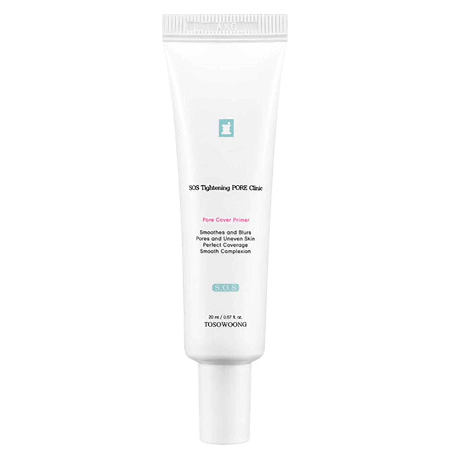 TOSOWOONG SOS Tightening Pore Cover Face Primer, 20ml, Smoothing Face Makeup Base