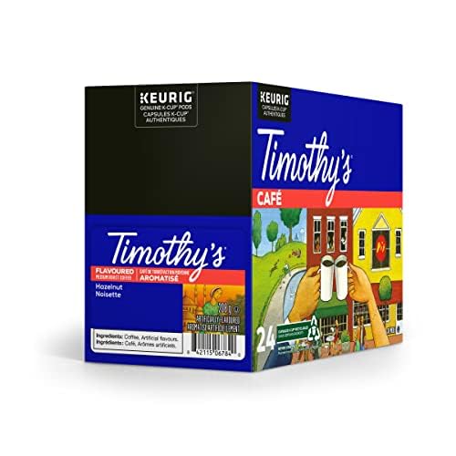Timothy’s K-Cup Coffee Assorted Flavours for Keurig K-Cup Pods Brewers