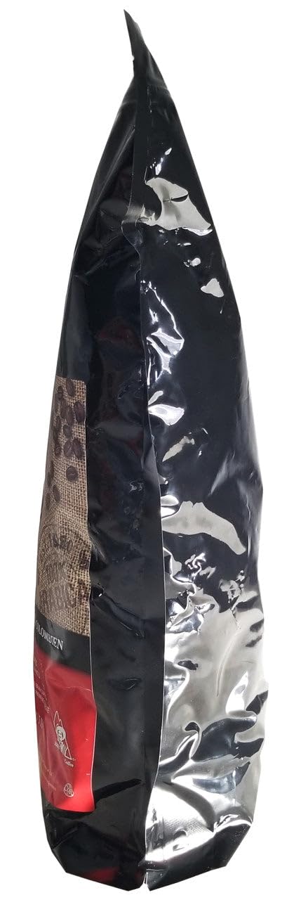 Zavida Coffee Roasters 100% Colombian Premium Whole Bean Medium Roast Coffee 2.268Kg