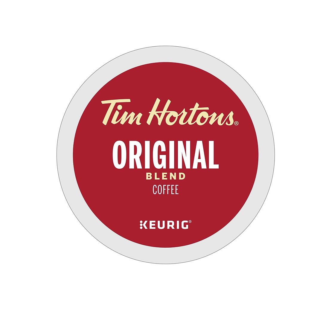 Tim Hortons Dark Roast, Coffee, 24 CountTim Hortons Dark Roast Coffee K-Cup Pods 24 Count – Bold & Rich for Keurig Brewers