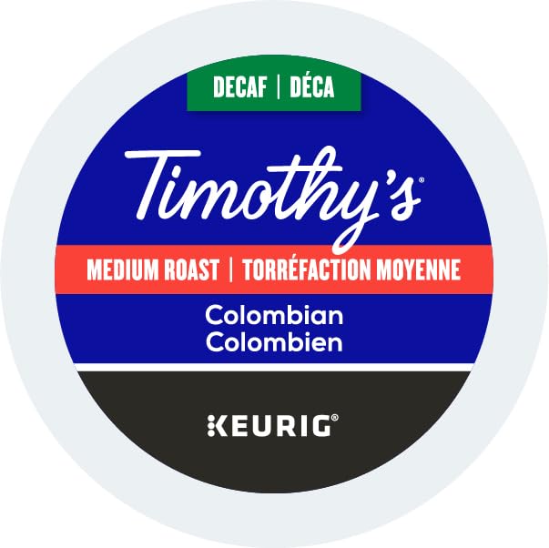 Timothy’s K-Cup Coffee Assorted Flavours for Keurig K-Cup Pods Brewers