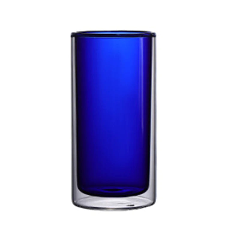 Double-Layer Transparent Glass Coffee Cup