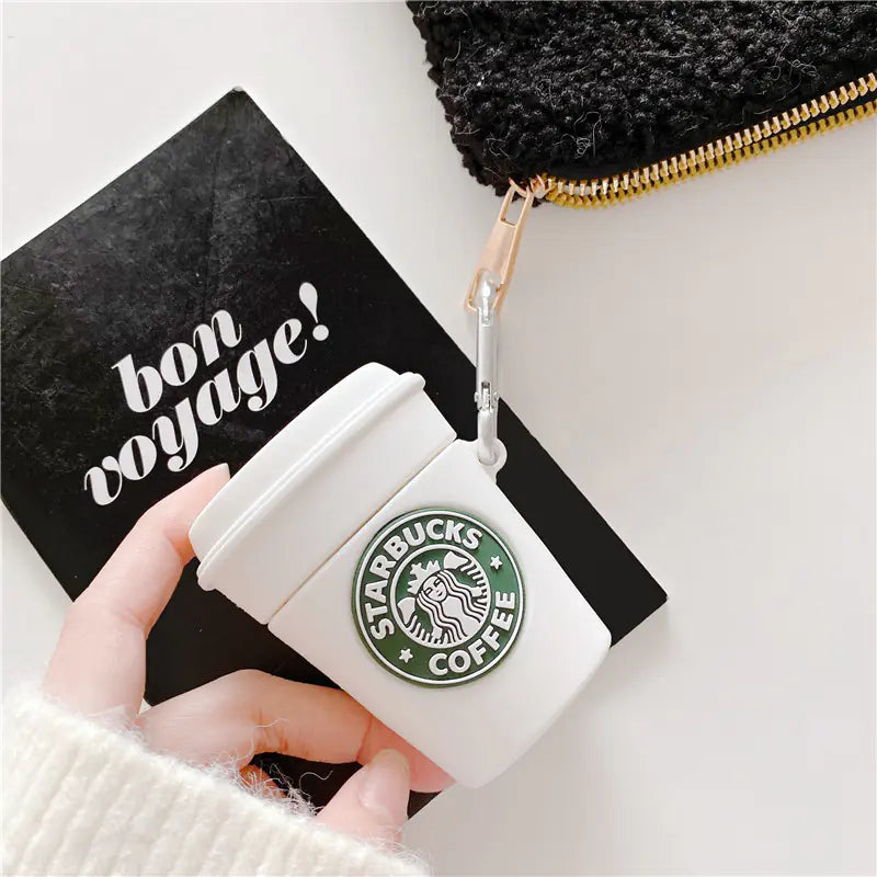 Creative Coffee Cup Headphone Case in Silicone (Starbucks)