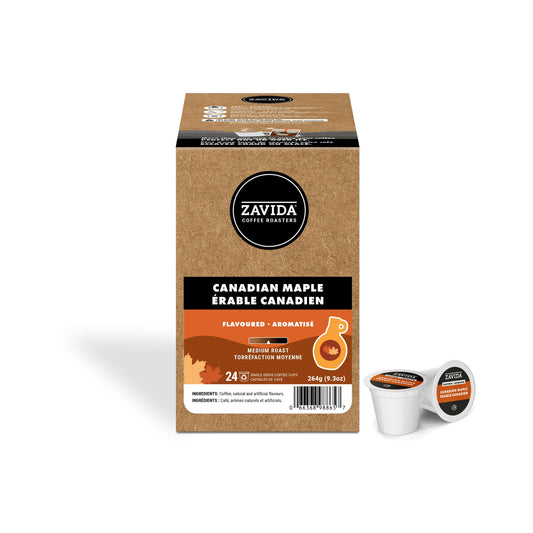 Zavida Flavored Single Serve Coffee Capsules