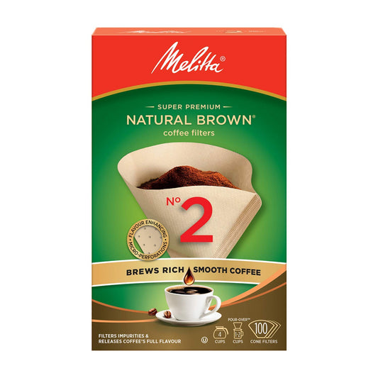 Melitta 6124 #2 Cone PA2-4 Filter Paper
