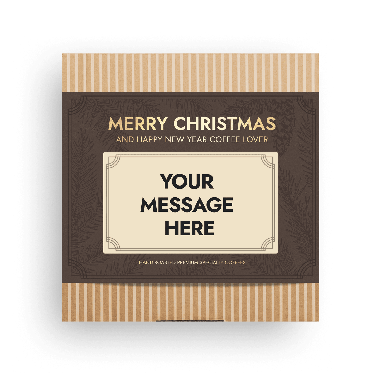 PERSONALIZABLE SPECIALTY COFFEE BEAN CHRISTMAS GIFT BOX-1