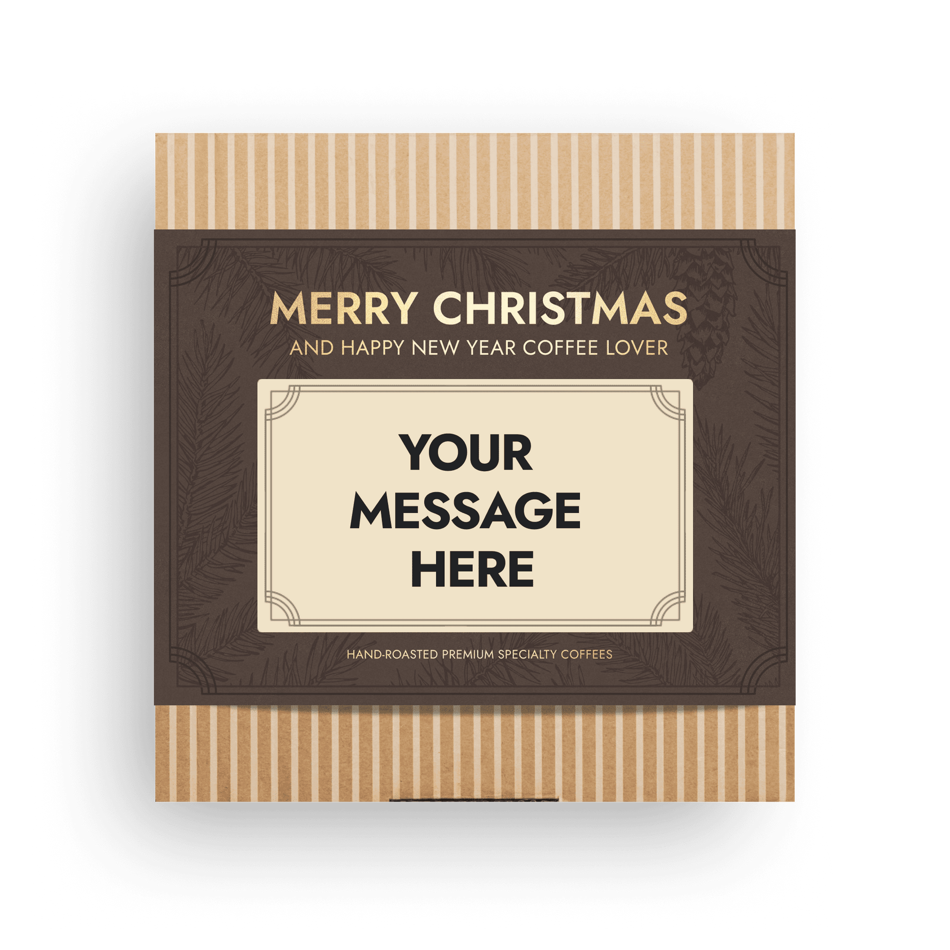 PERSONALIZABLE SPECIALTY COFFEE BEAN CHRISTMAS GIFT BOX-1
