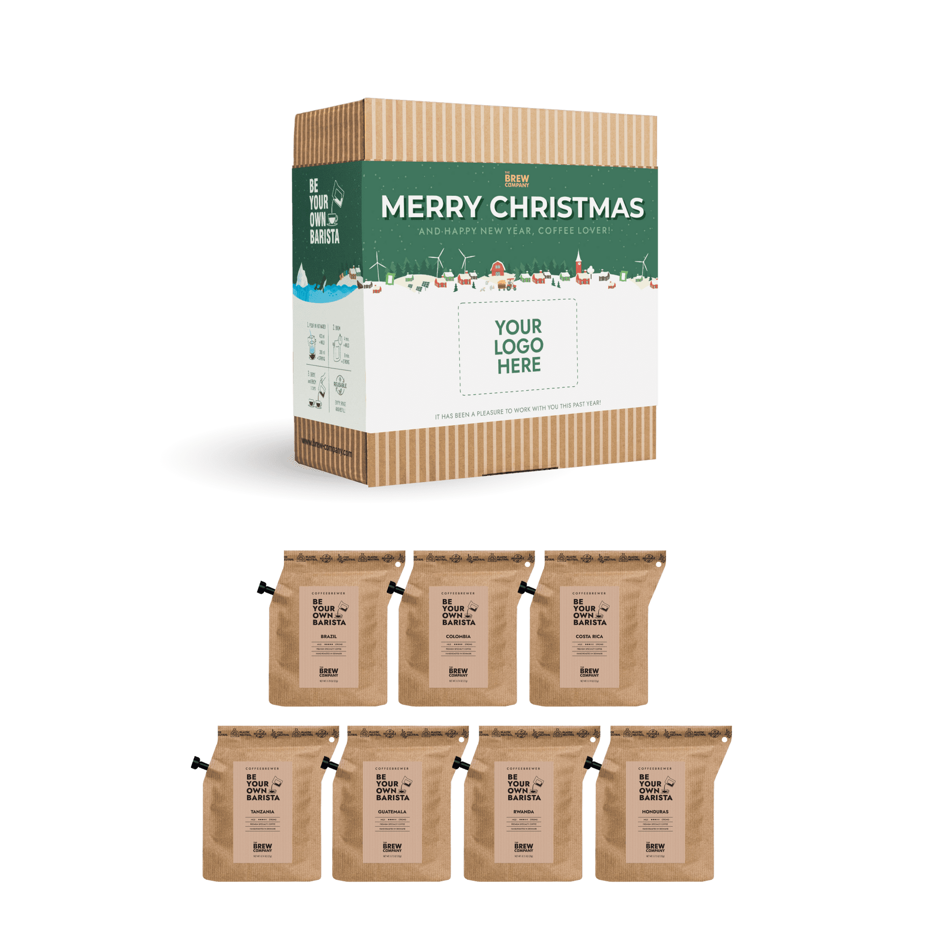 MERRY CHRISTMAS COFFEE GIFT BOX CUSTOM-3