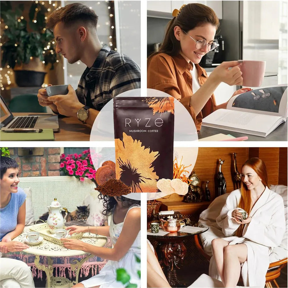 Slim Mushroom Brew Coffee