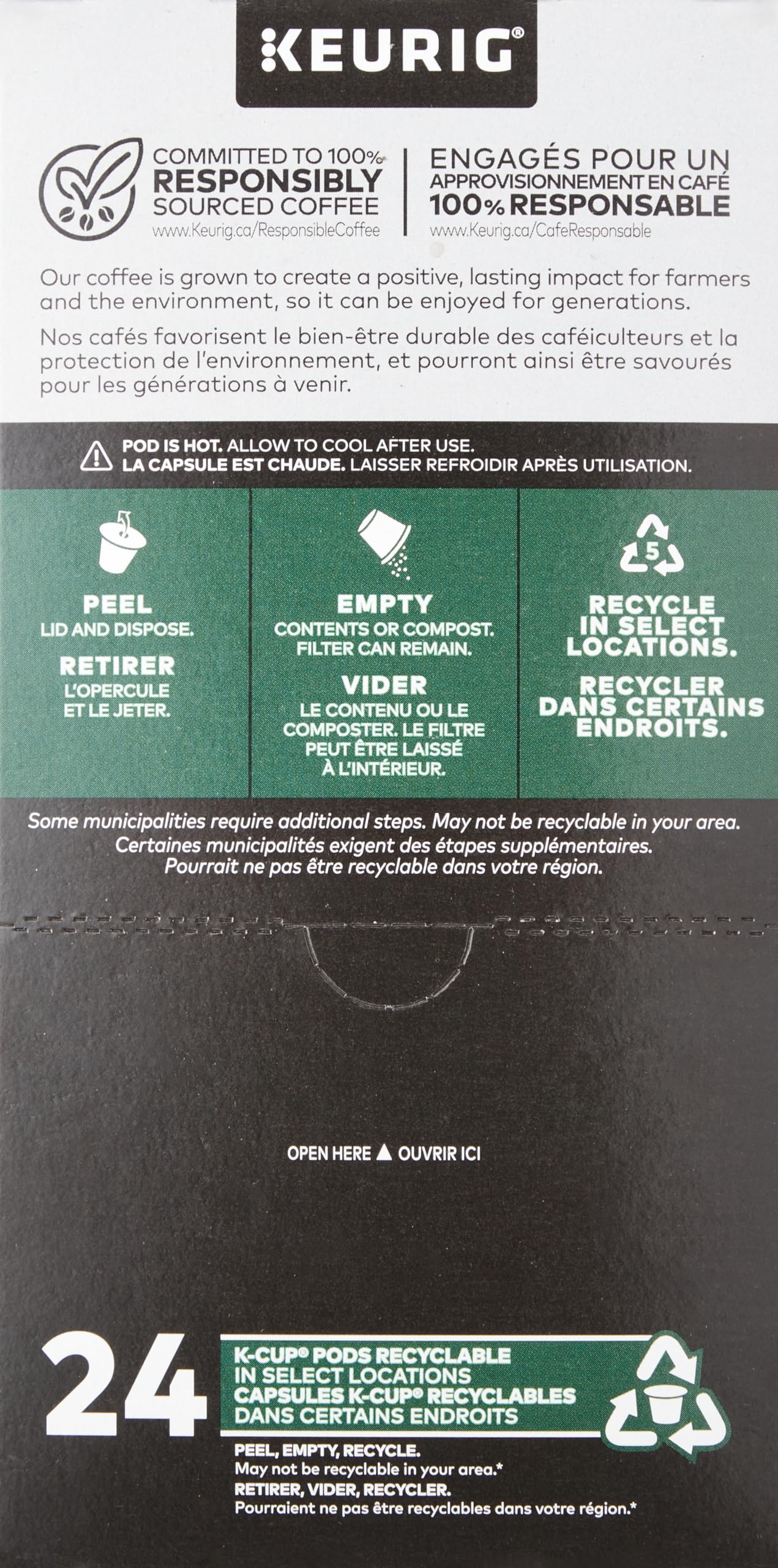 Timothy’s Cinnamon Pastry Coffee K-Cup Pods 24 Pack – Flavored Medium Roast for Keurig