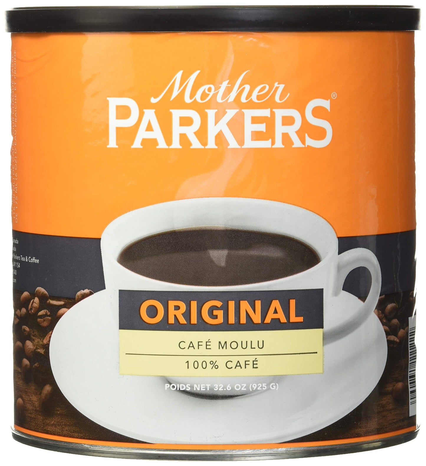 Mother Parkers Coffee Original Ground Tin, 925 g
