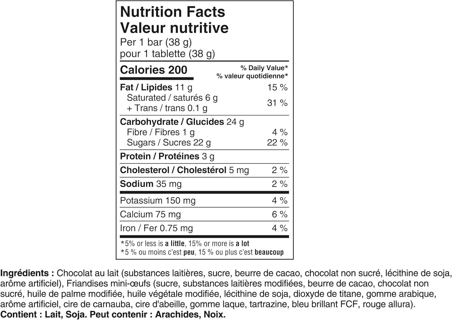 CADBURY DAIRY MILK, Mini Eggs Chocolate Bars, Milk Chocolate with CADBURY Mini Eggs Candy, 24 x 38 g Chocolate Bars, 912g, Made in Canada