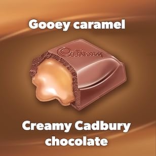 Cadbury Caramilk Chocolate Bars 48 Pack (50g Each) | Creamy Caramelized White Chocolate Candy Bulk Box for Parties, Resale, Snacks & Gifts