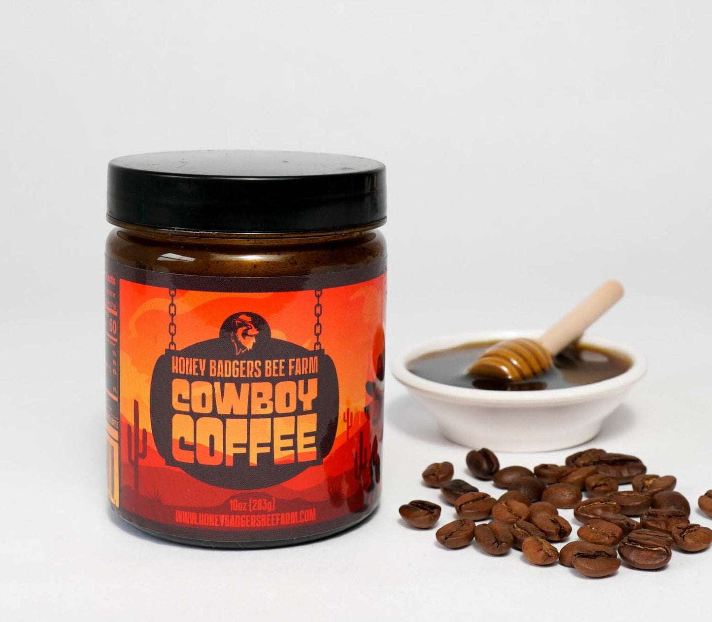 Cowboy Coffee - Instant Honey Coffee - All-in-one - Just add to hot water-0