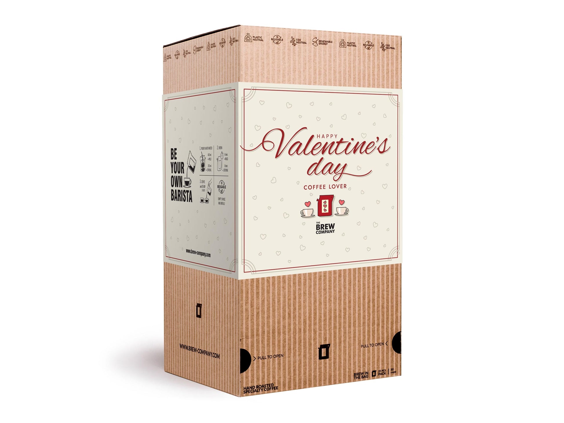 VALENTINE'S DAY SPECIALTY COFFEE GIFT BOX 25 PCS-1