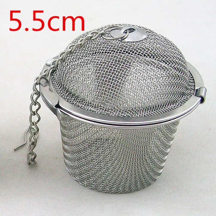 Stainless Steel Tea Ball Strainer - Creative Brewing Tool