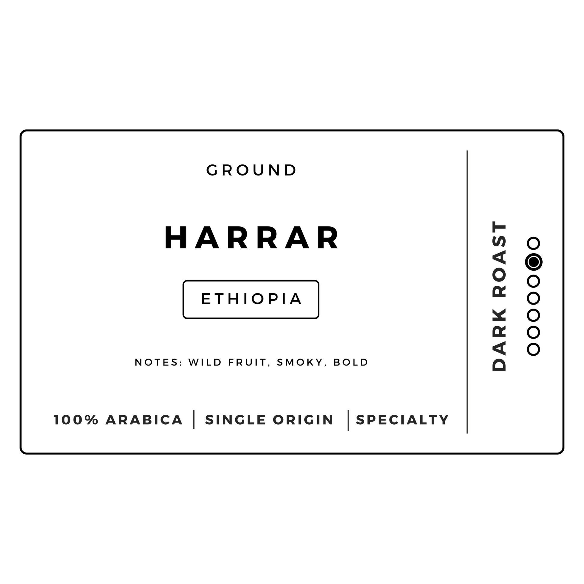 Harrar Ethiopia | Ground Dark-1
