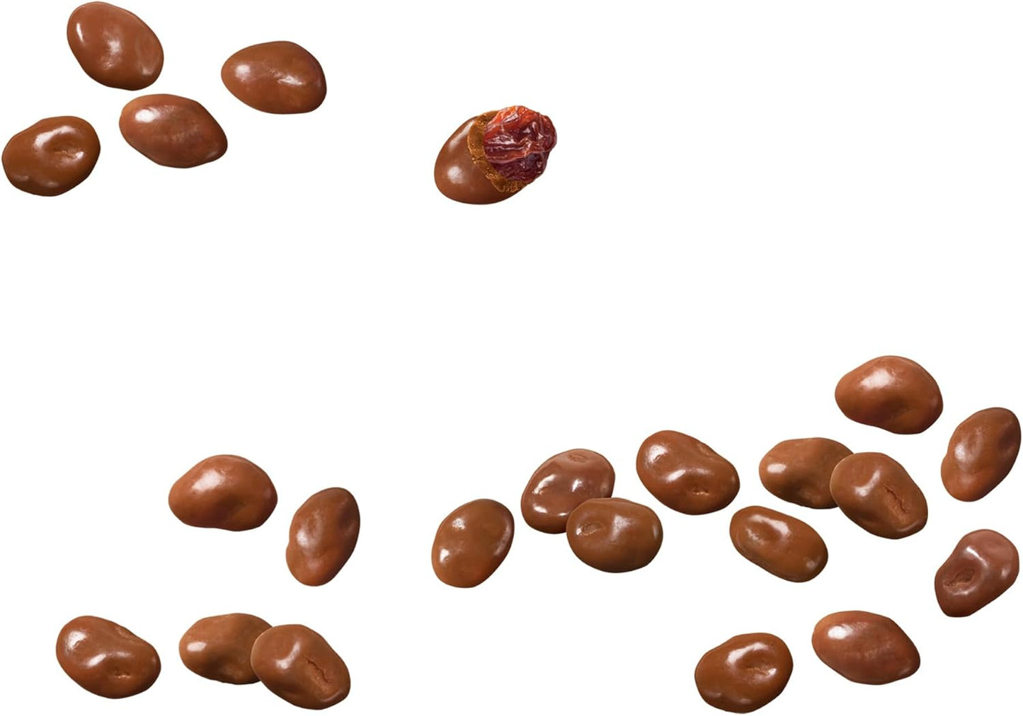 Hershey Glosette Chocolate Covered Raisin Candy Bars, Individually Wrapped, 50g (Pack of 18 Candy Chocolate Bars)