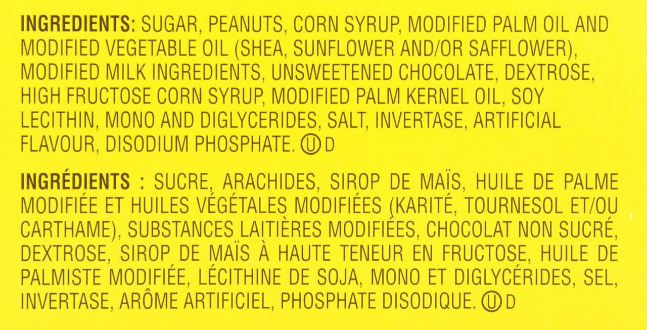 Hershey Oh Henry Candy Bars, Individually Wrapped, 58g (Pack of 24 Candy Chocolate Bars)