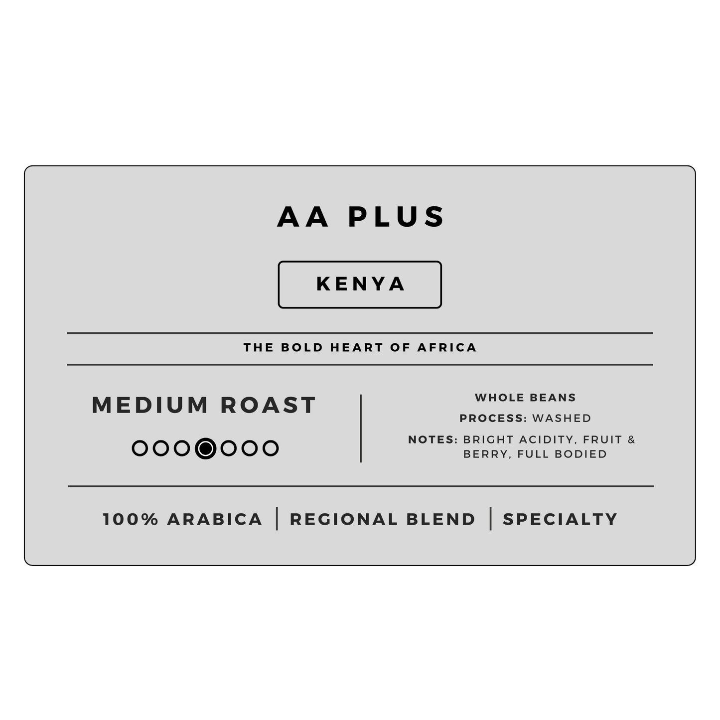 Kenya AA Plus | Medium-1