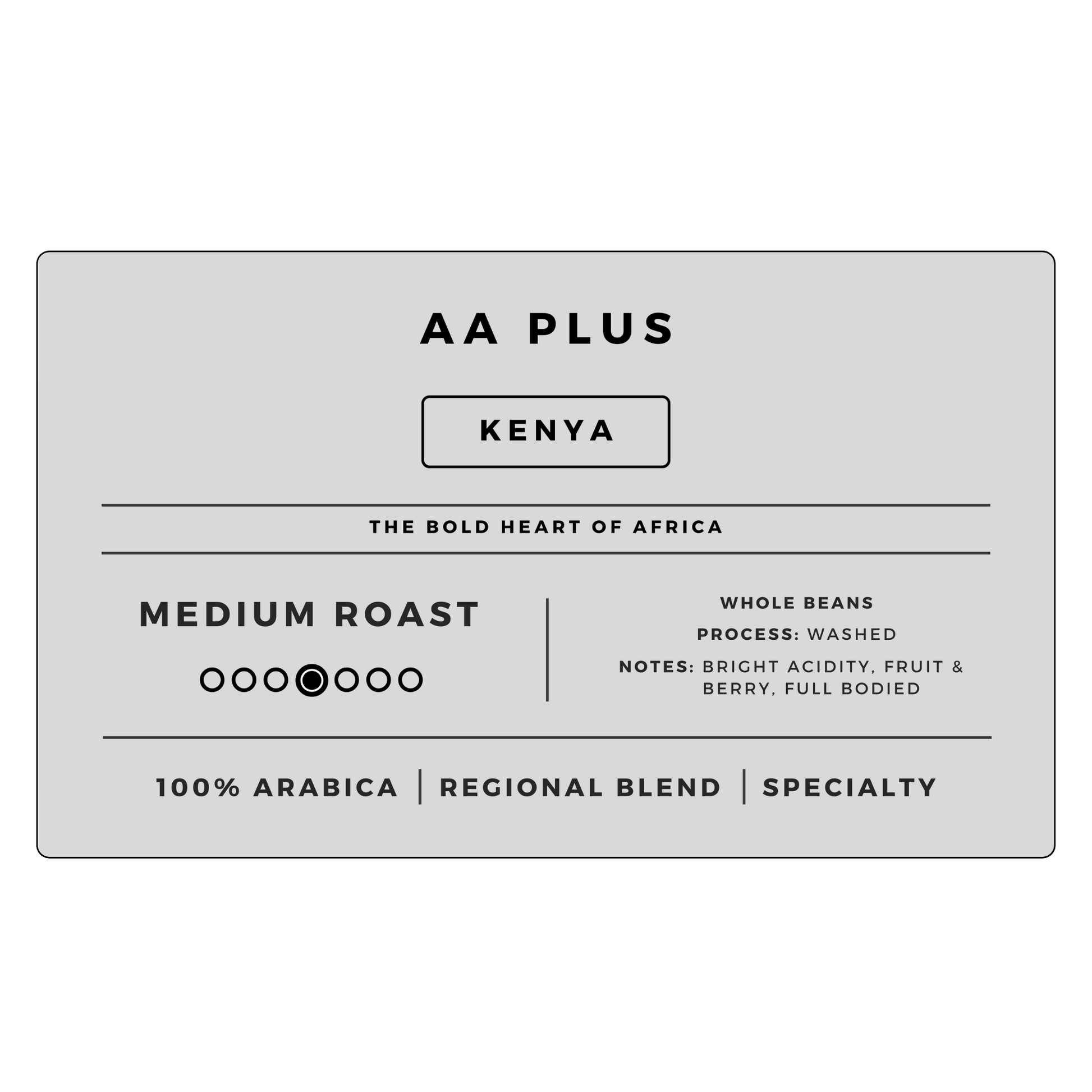 Kenya AA Plus | Medium-1