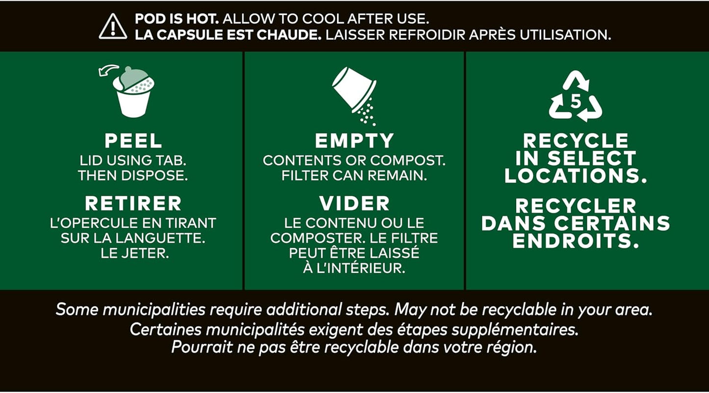 McCafe Espresso Roast K-Cup Pods Coffee, Dark Roast, 24 Count – 100% Arabica, Compatible with Keurig Brewers – Bold, Rich & Smooth Café-Quality Flavor at Home