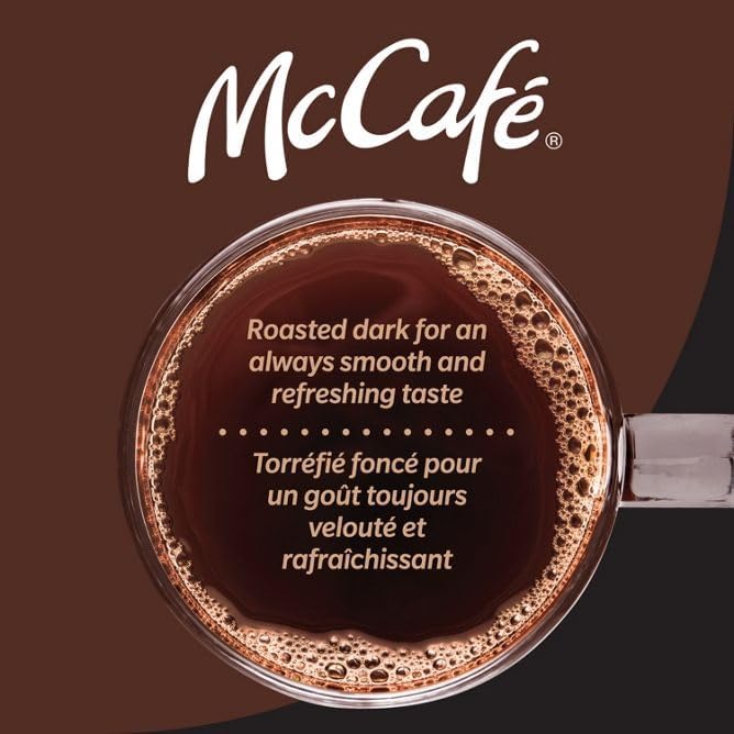 McCafé Classic Black Iced Coffee Pods – 60 Count (6×10) Keurig K-Cup Pods | Dark Roast, Smooth & Refreshing