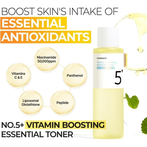 (3 Units) Numbuzin No.5 Vitamin Boosting Essential Toner