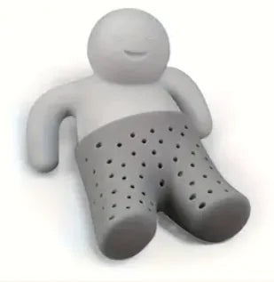 Silicone Human Shape Tea Strainer
