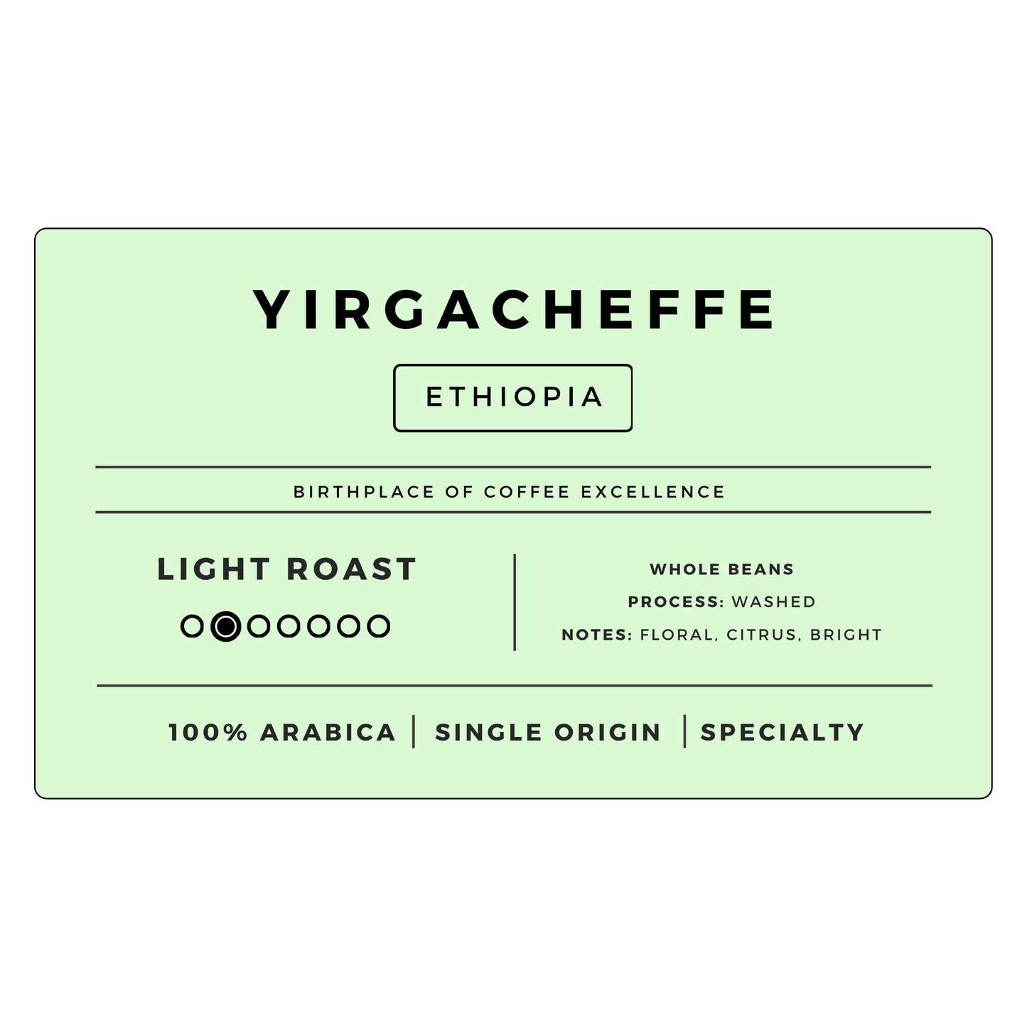 Yirgacheffe Ethiopia | Light-1