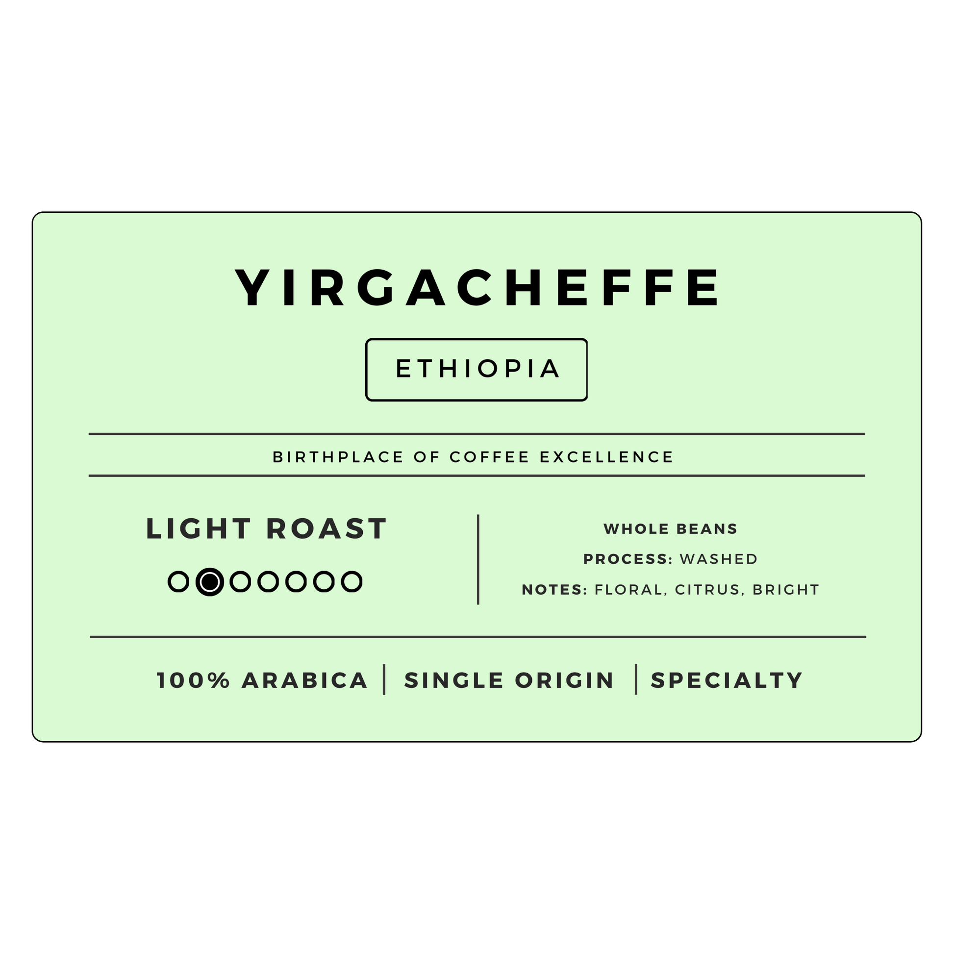 Yirgacheffe Ethiopia | Light-1