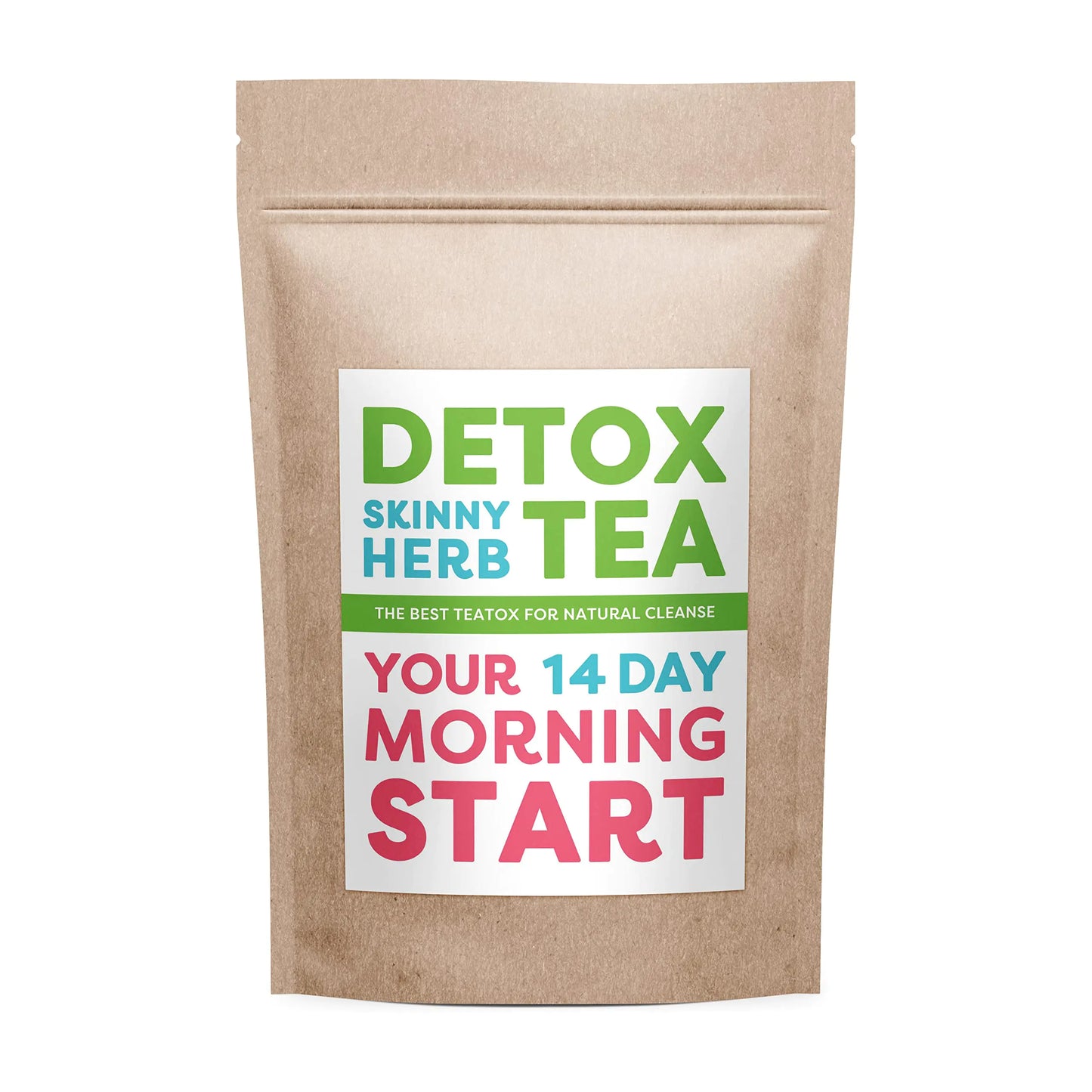 14 Morning Start Tea : Detox Skinny Herb Tea - 100% NATURAL