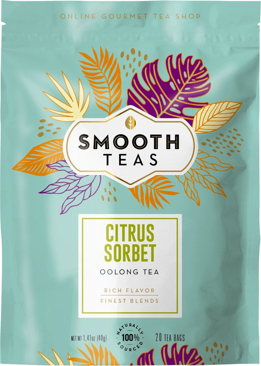 Citrus Sorbet Tea and a Huang Jin Gui tea base