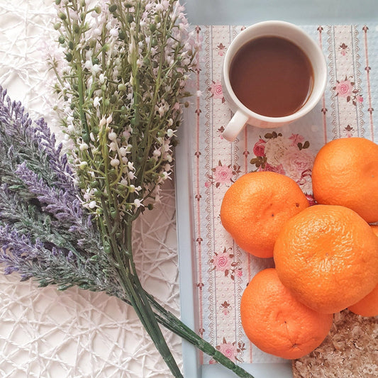 Citrus Sorbet Tea and a Huang Jin Gui tea base