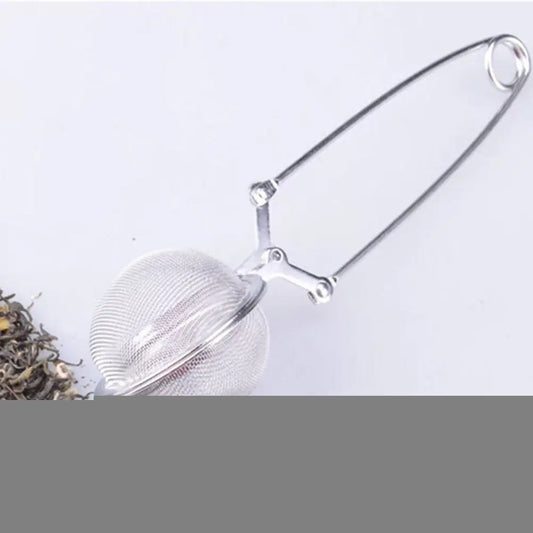Stainless Steel Tea Infuser with Handle and Clip