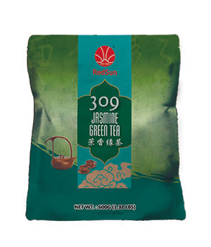 Jasmine Green Tea 309 Brand - 10 (60g) Filter Tea Bags - Case = 10 x 10 (60g) Bags-0