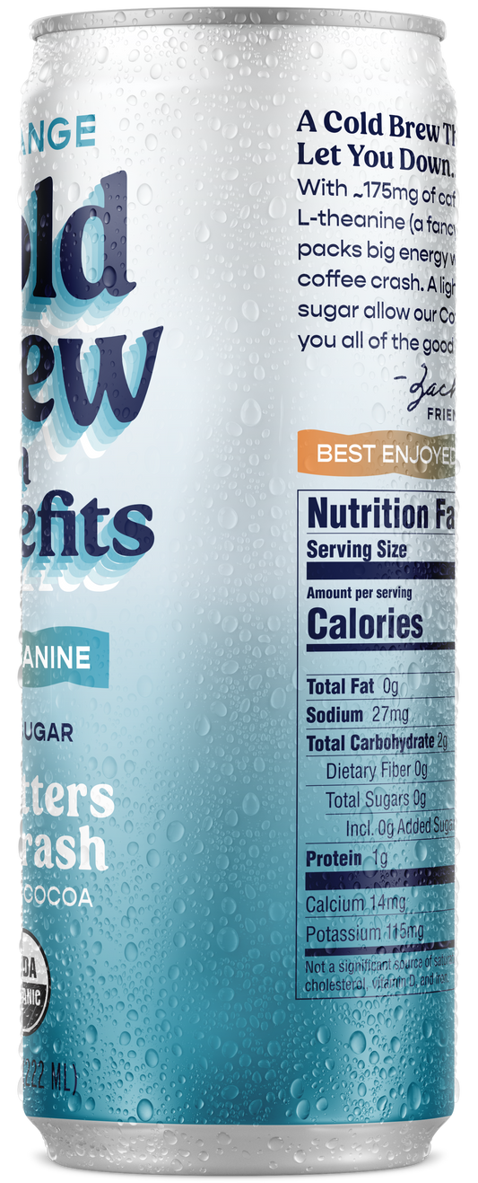 Cold Brew With Benefits - 12 Pack