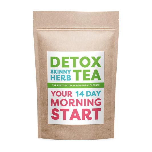 14 Morning Start Tea : Detox Skinny Herb Tea - 100% NATURAL