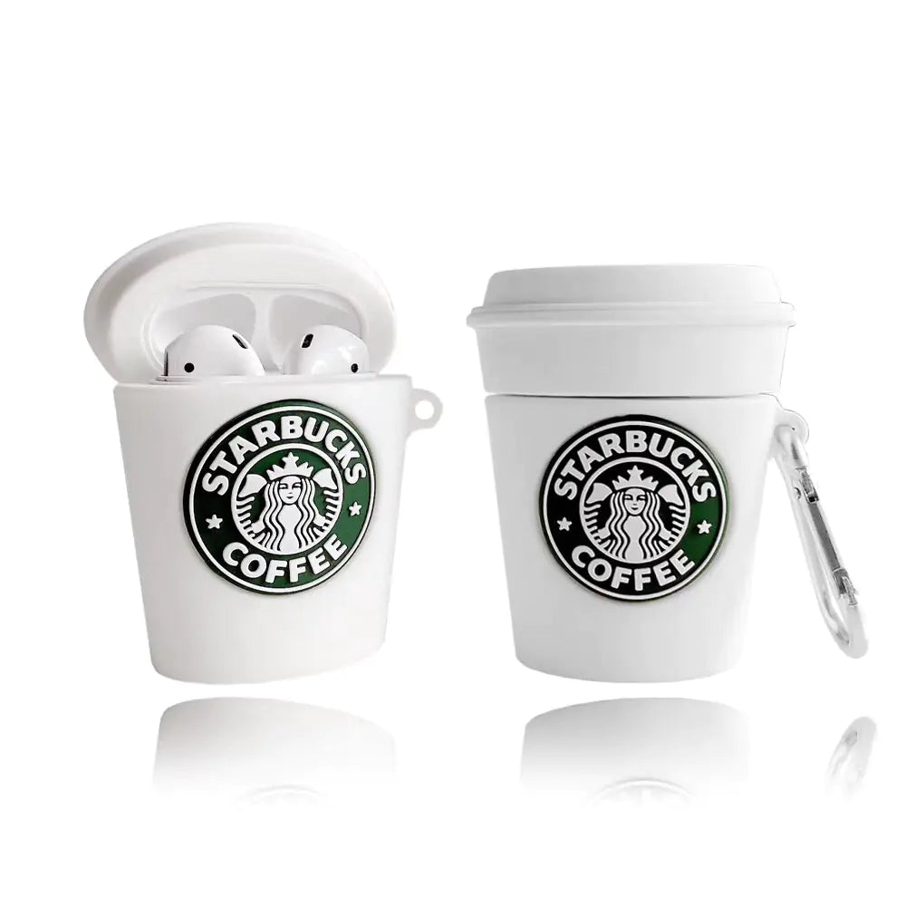 Creative Coffee Cup Headphone Case in Silicone (Starbucks)